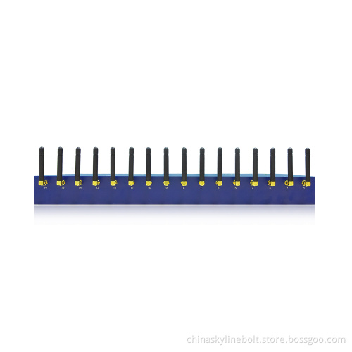 Hot sale 16 port SMS gateway with 128 SIMs / Goip 16 port gsm gateway